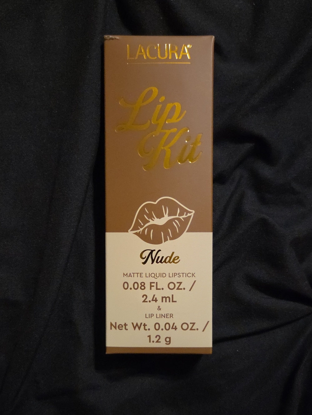 Lacura Nude Lip Kit – Matte Liquid Lipstick & Lip Liner